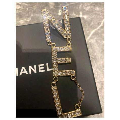 chanel diamante earrings|chanel earrings.